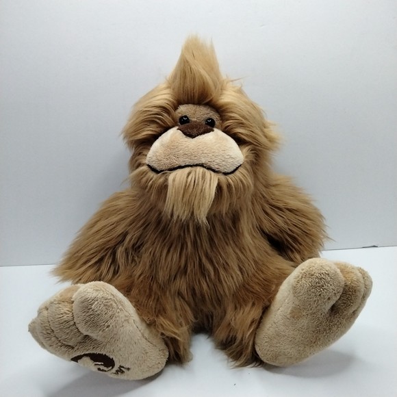 Artistic Toys Bigfoot 10" Plush Sasquatch Brown Soft Stuffed Animal Wild Thing - Picture 2 of 11